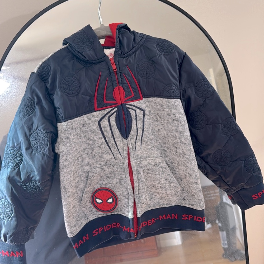 Spider Man Lined Fleece Jacket